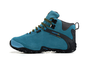 Onemix winter women's hiking shoes wool lining outdoor sport shoes women durable and waterproof climbing shoes anti slip shoes