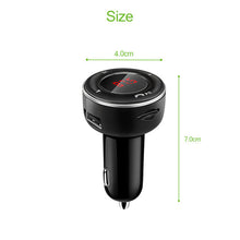 Onever Bluetooth Fm Transmitter Modulator 3.1A Dual USB Car Charger For xiaomi roidmi car styling electronic kits mp3 player
