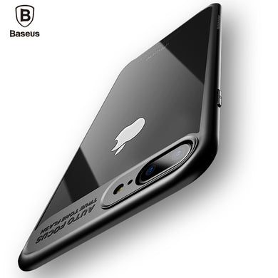 Baseus Luxury Case For iPhone 8 7 6 6s Ultra Thin Capinhas PC & TPU Silicone Cover Case For iPhone 8 7 6 s 6s Plus Coque Fundas