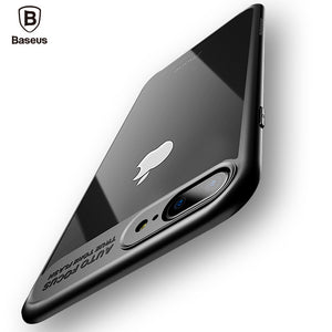 Baseus Luxury Case For iPhone 8 7 6 6s Ultra Thin Capinhas PC & TPU Silicone Cover Case For iPhone 8 7 6 s 6s Plus Coque Fundas