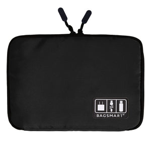 BAGSMART Electronic Accessories Packing Organizers for Earphone USB SD Card Charger Data Cable Travel Bag Pack Suitcase Case