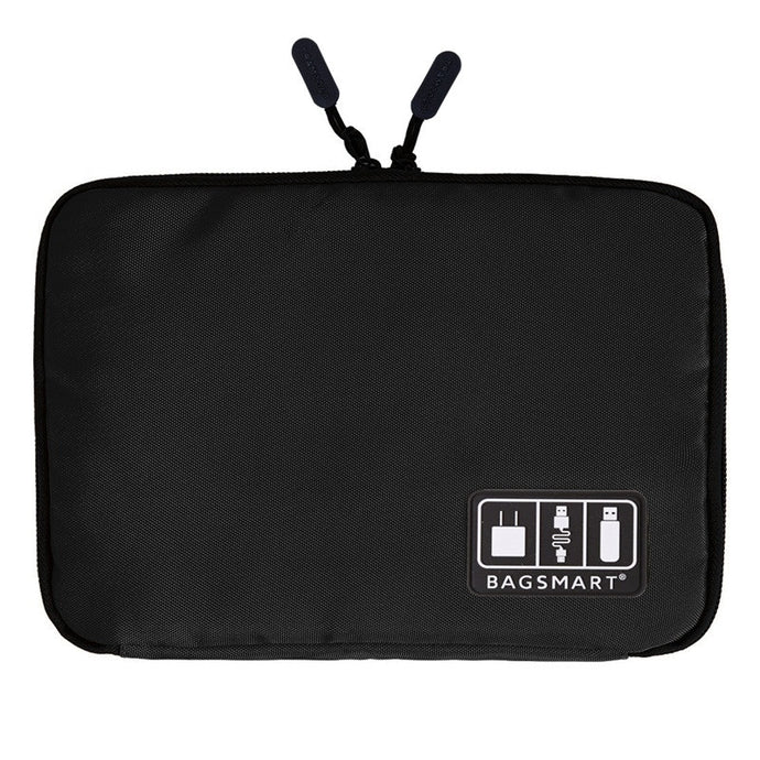 BAGSMART Electronic Accessories Packing Organizers for Earphone USB SD Card Charger Data Cable Travel Bag Pack Suitcase Case