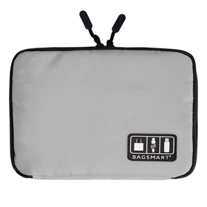 BAGSMART Electronic Accessories Packing Organizers for Earphone USB SD Card Charger Data Cable Travel Bag Pack Suitcase Case